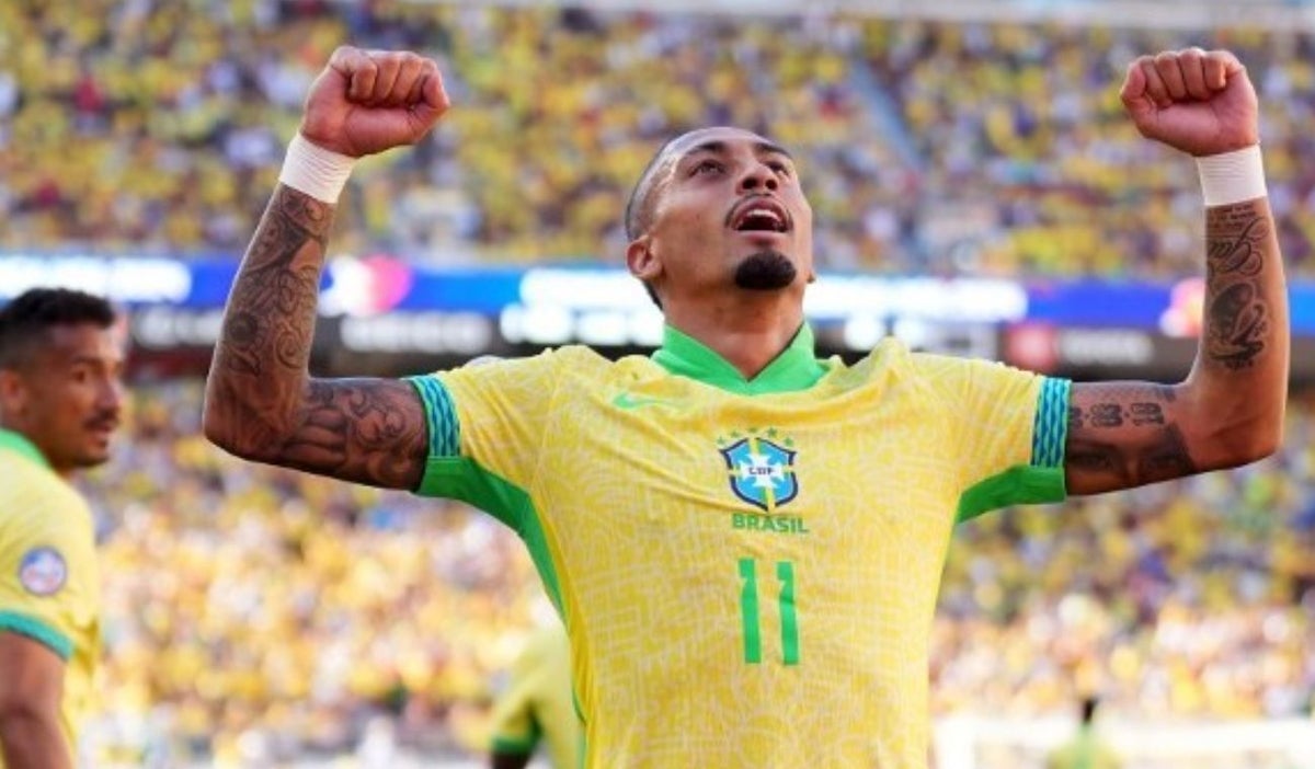 Raphinha - Brasil vs Colombia