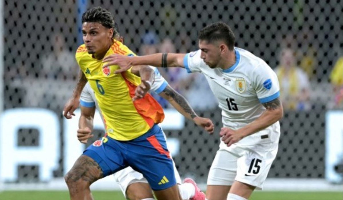 Richard Ríos Uruguay vs Colombia