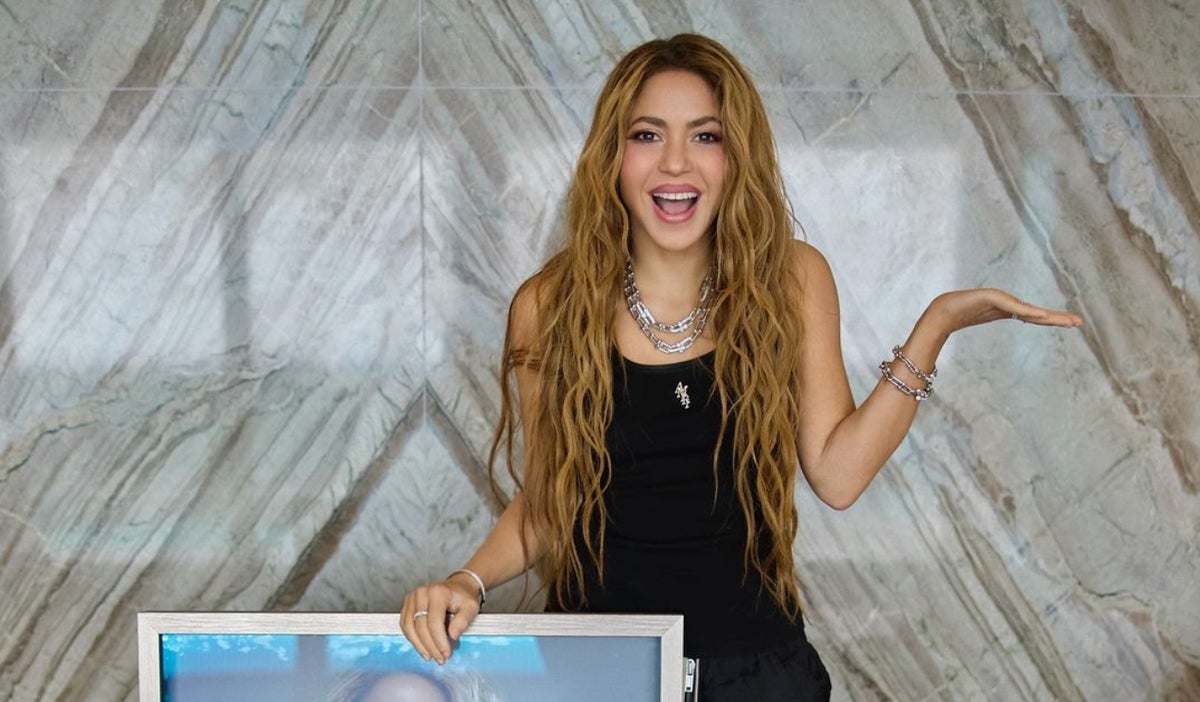 Shakira se prepara para su espectáculo en la Copa América
