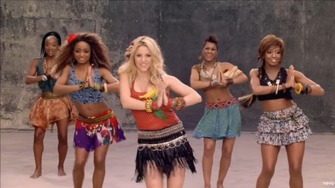 Shakira en 'Waka Waka'