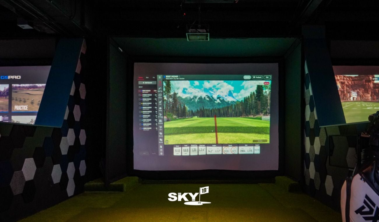 Simulador hiperrealista de Golf sin salir de Bogotá con tecnología coreana