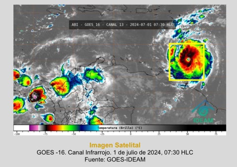 Paso de Huracán Beryl formaría tormentas tropicales en el Caribe