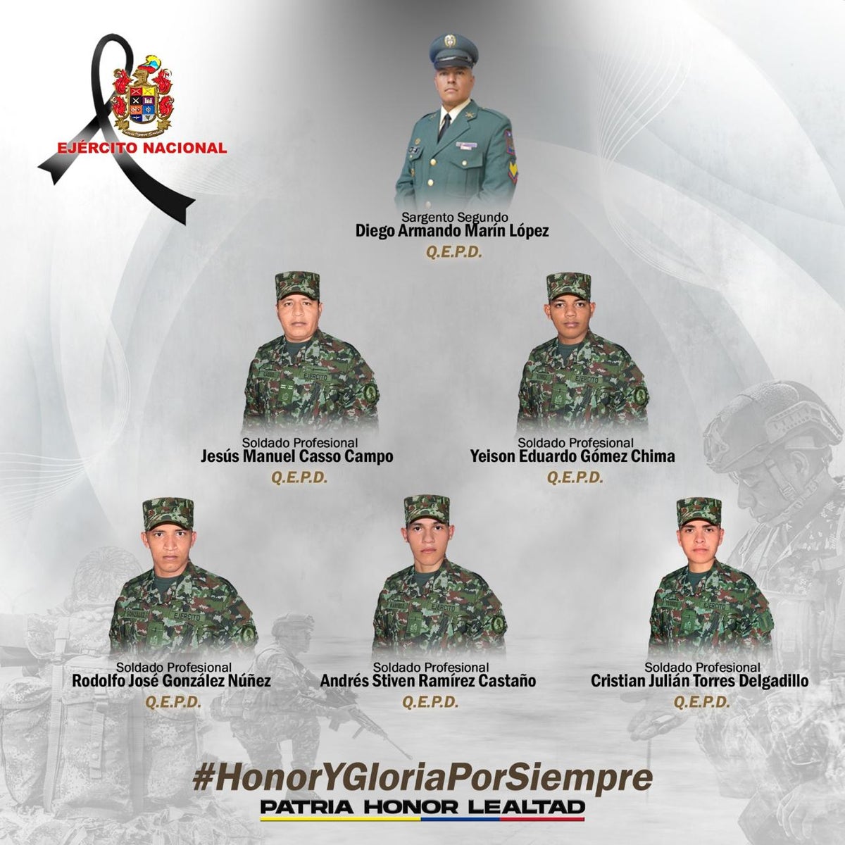 Otros cuatro uniformados resultaron lesionados