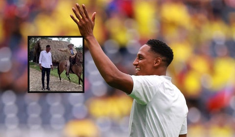 Yerry Mina y su encuentro con Yerry Mina