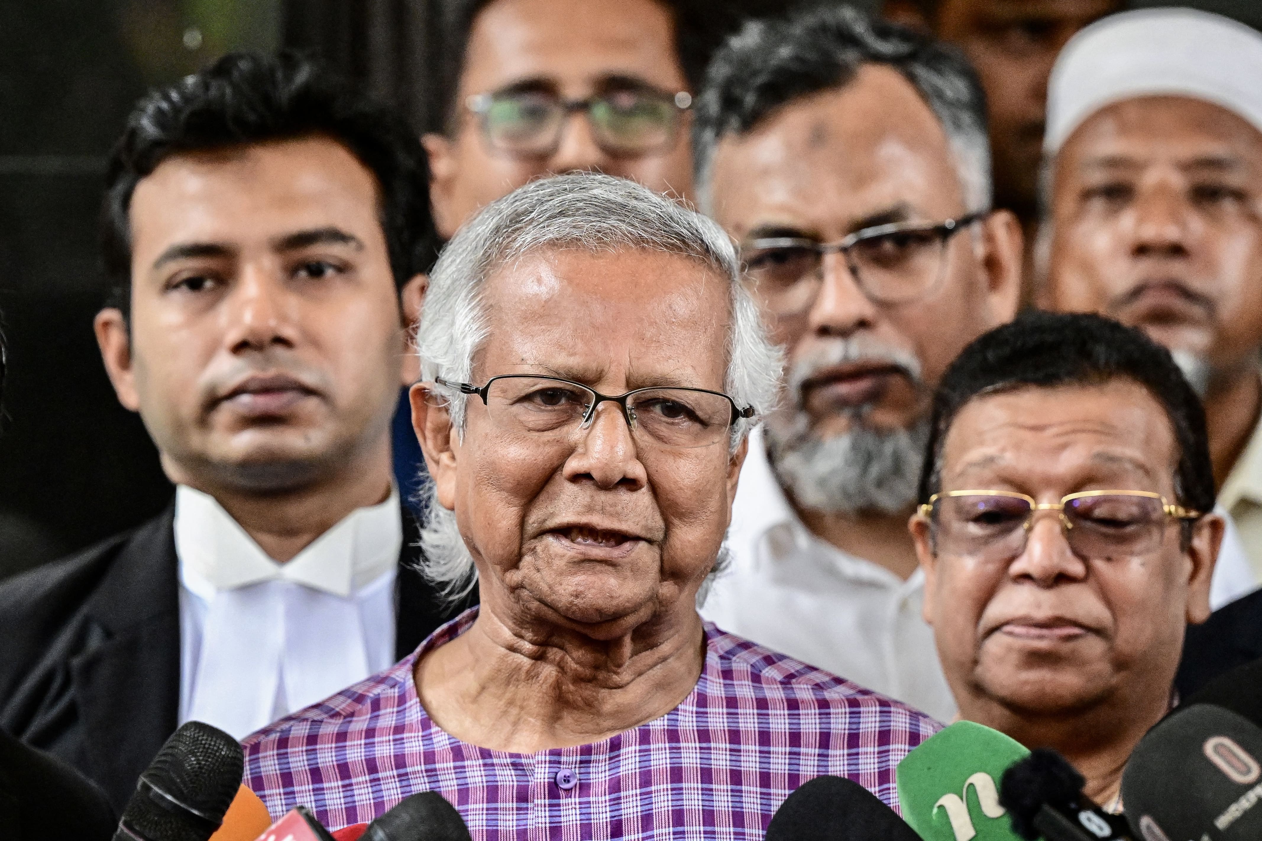 Muhammad Yunus, premio Nobel de Paz y líder del Gobierno interino de Bangladesh