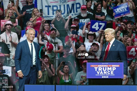 Donald Trump y Robert Kennedy Jr.