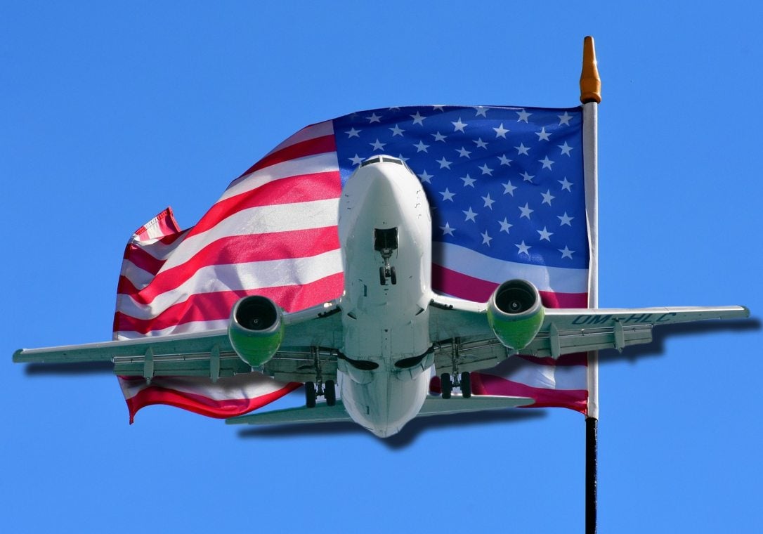Avión Estados Unidos
