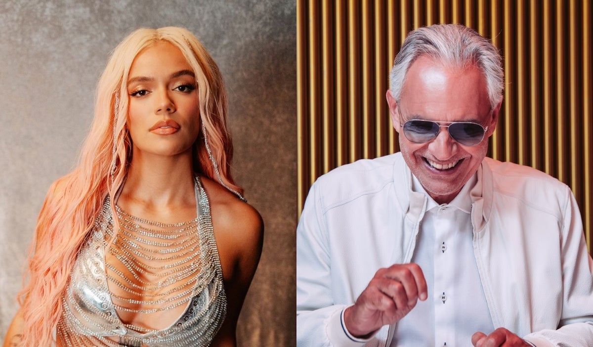 Karol G y Andrea Bocelli