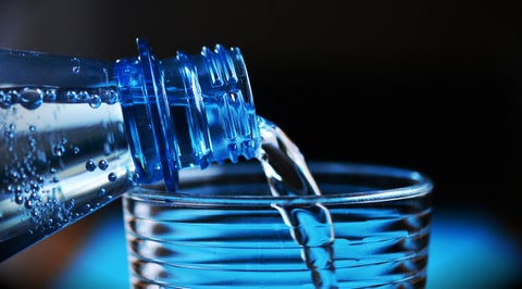 Botella de plástico