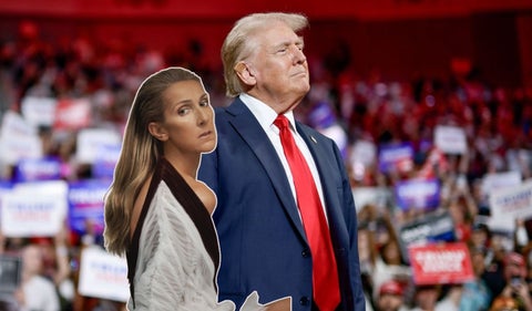 Celine Dion y otros cantantes rechazan que Donald Trump use sus canciones sin autorización.