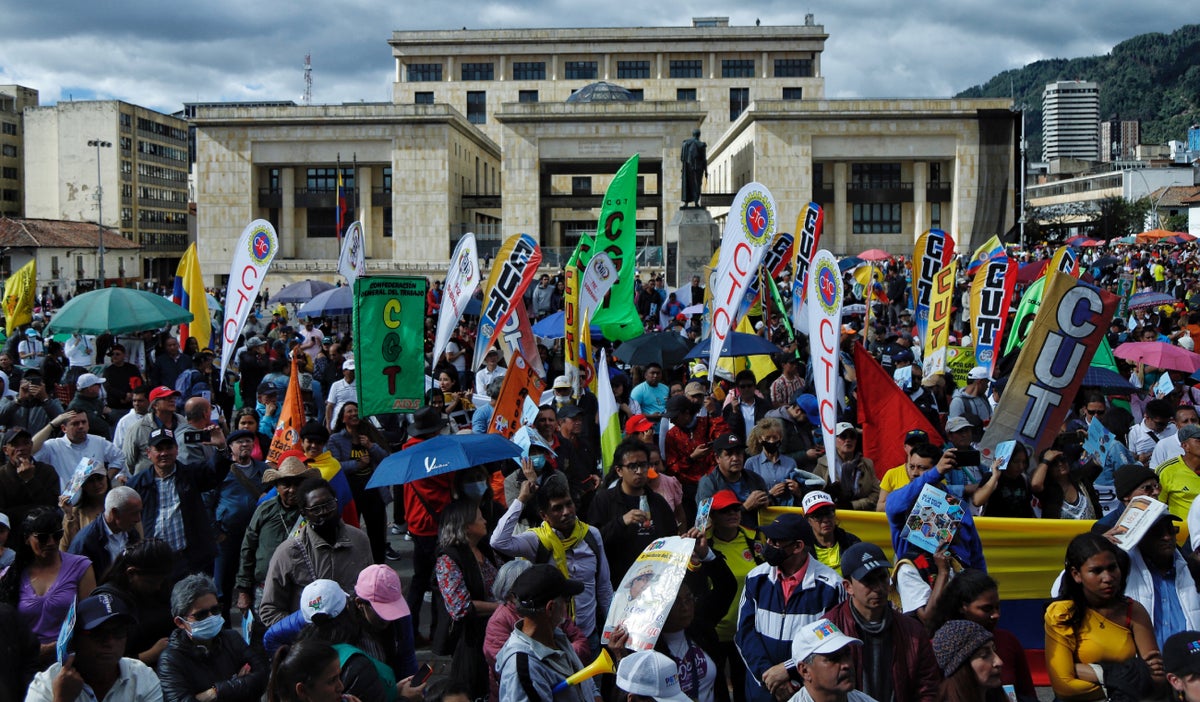 Marcha de centrales obreras