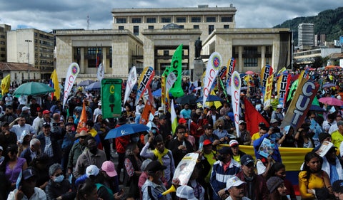 Marcha de centrales obreras