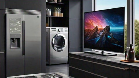 Cocina con electrodomésticos