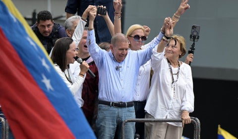 Edmundo González y María Corina Machado