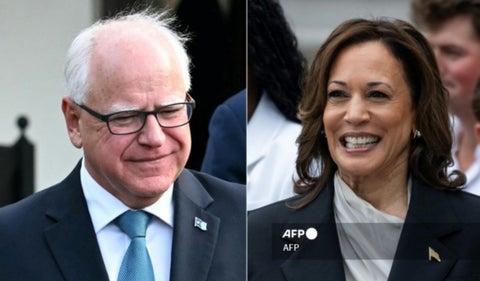 Kamala Harris elige a Tim Walz como compañero de fórmula