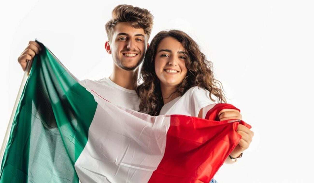 Estudiantes en Italia