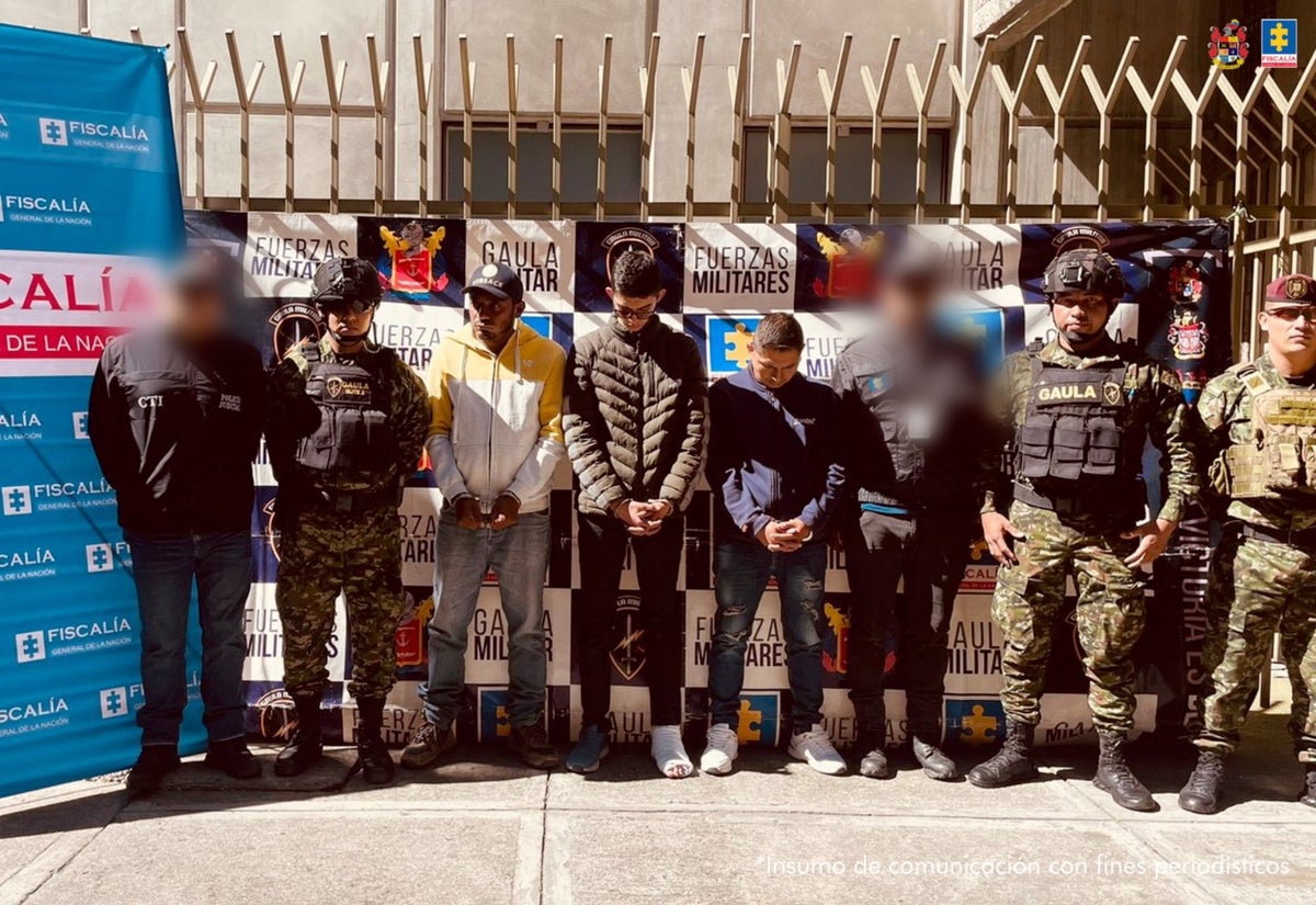 Militares capturados por tráfico de armas