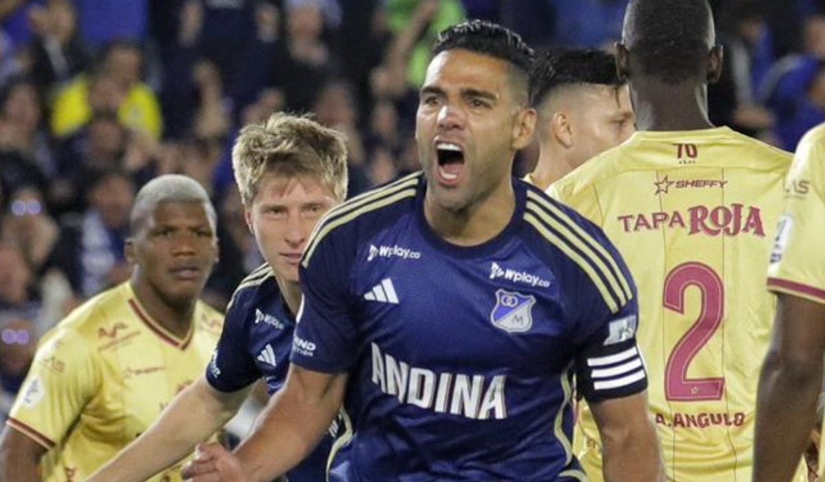 Falcao - Millonarios vs Tolima