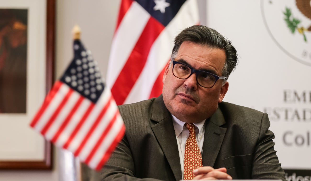 Francisco Palmieri, embajador de Estados Unidos en Colombia