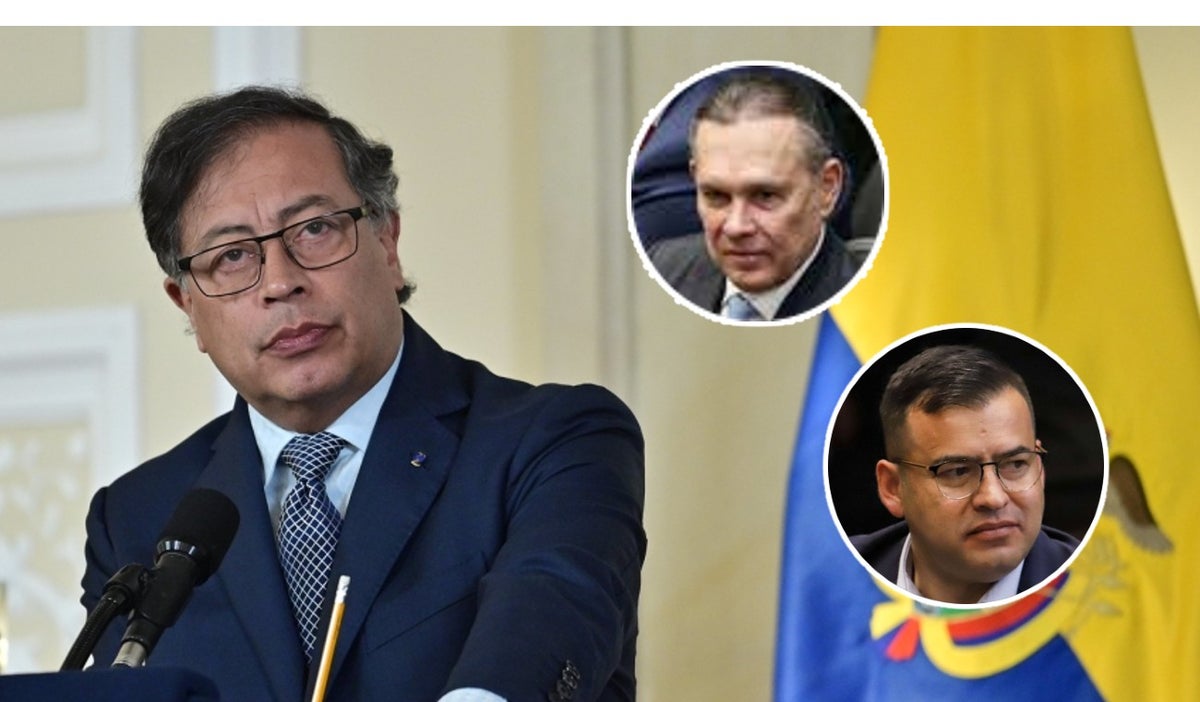Gustavo Petro, Efraín Cepeda y Jaime Raúl Salamanca