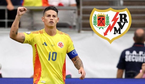 James Rodríguez al Rayo Vallecano