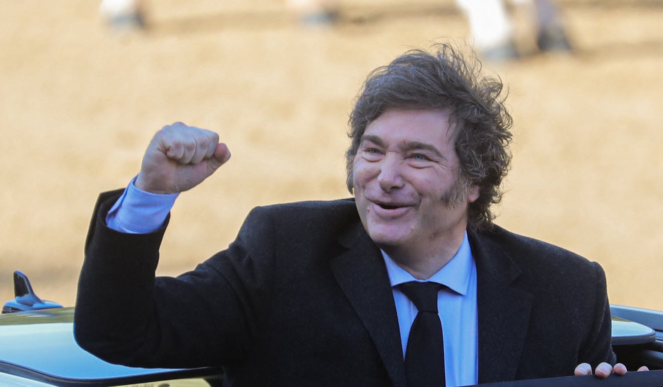 Javier Milei, presidente de Argentina