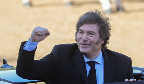 Javier Milei, presidente de Argentina