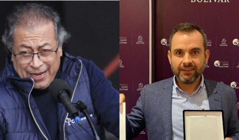 Gustavo Petro y Guillermo Gómez