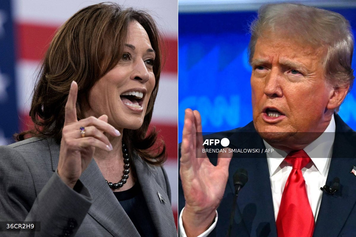 Kamala Harris y Donald Trump