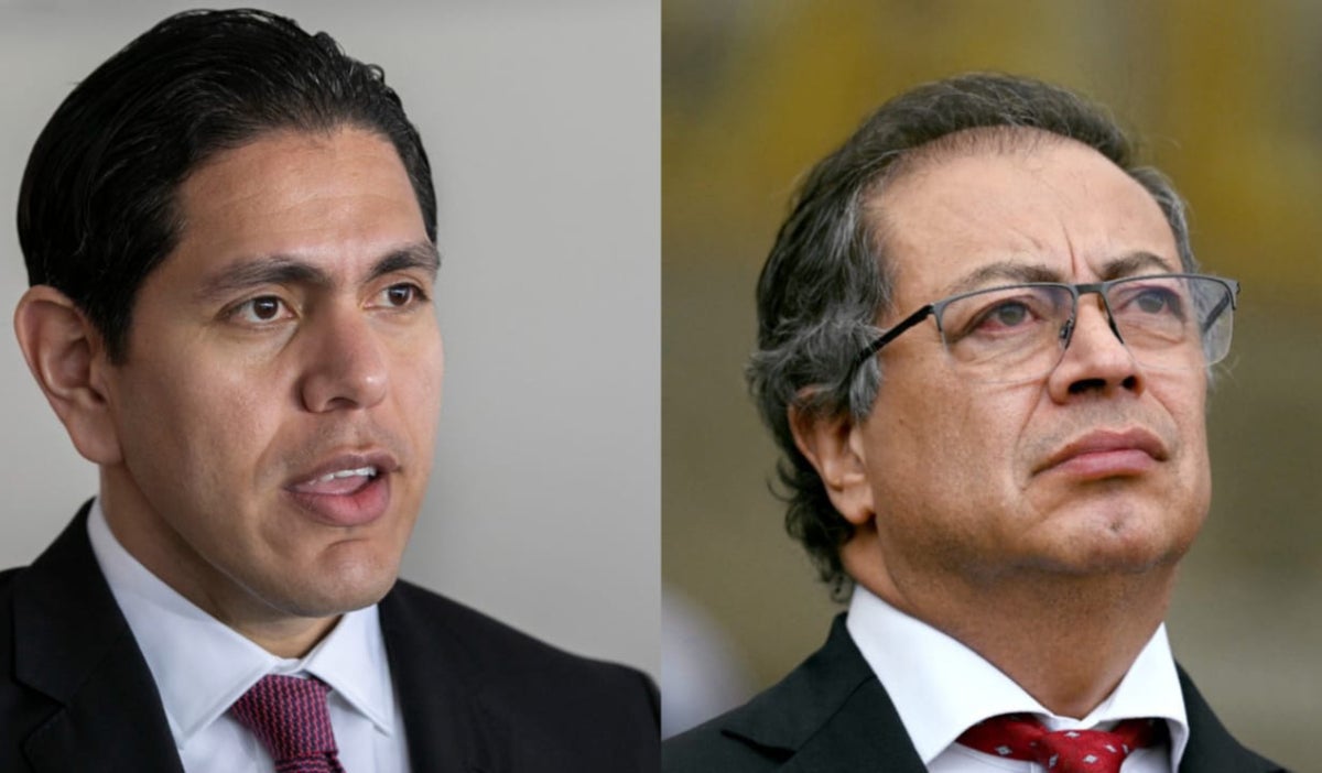 Lester Toledo y Gustavo Petro
