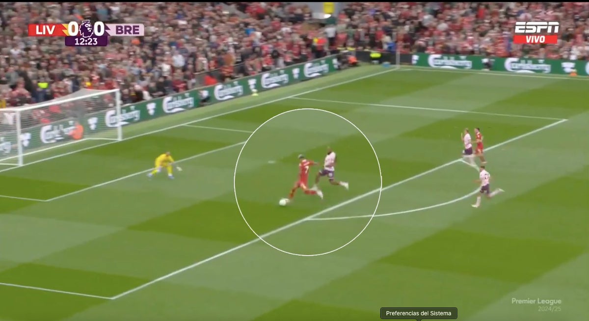 Luis Díaz gol con el Liverpool