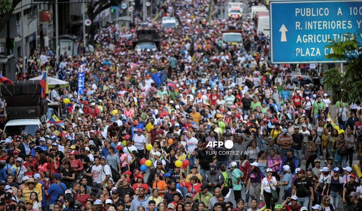 Manifestaciones en Venezuela