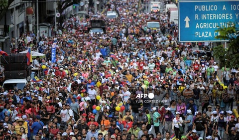 Manifestaciones en Venezuela