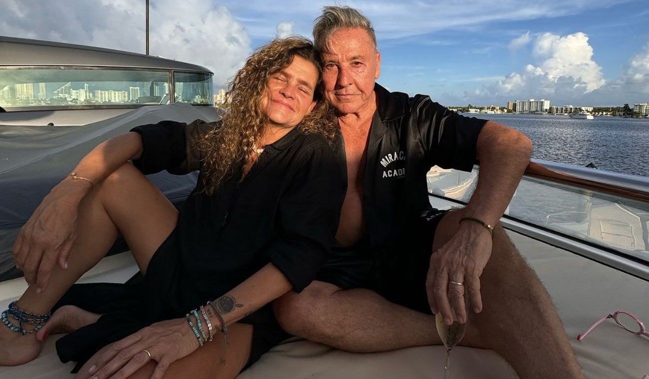 Ricardo Montaner y su esposa