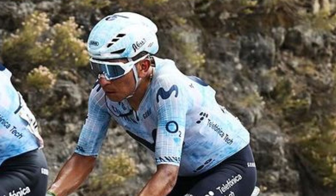 Nairo Quintana en la Vuelta a España 2024