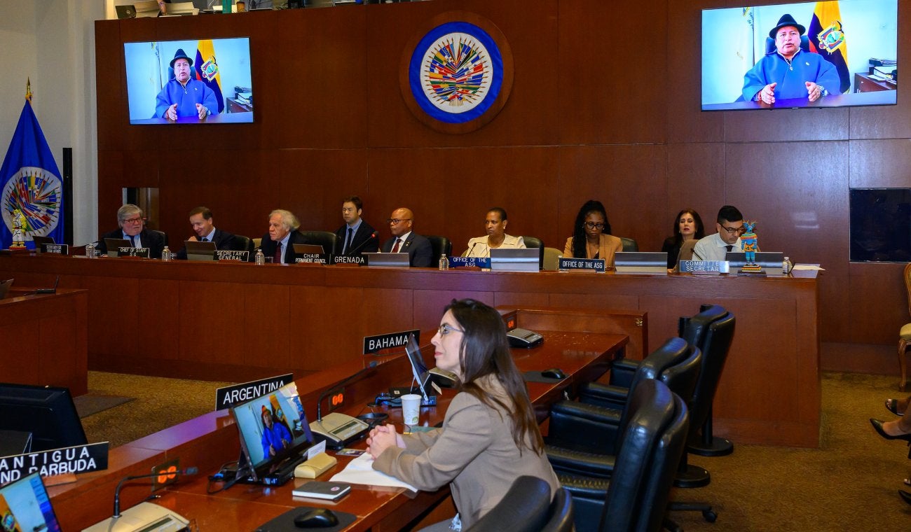 Reunión del Consejo Permanente de la OEA