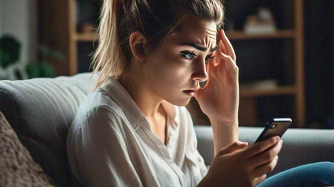 Persona usando smartphone