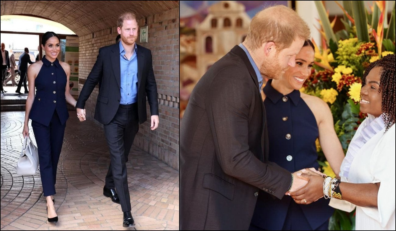 Los atuendos del príncipe Harry y Meghan Markle
