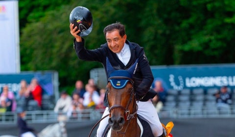 El jinete colombiano René López