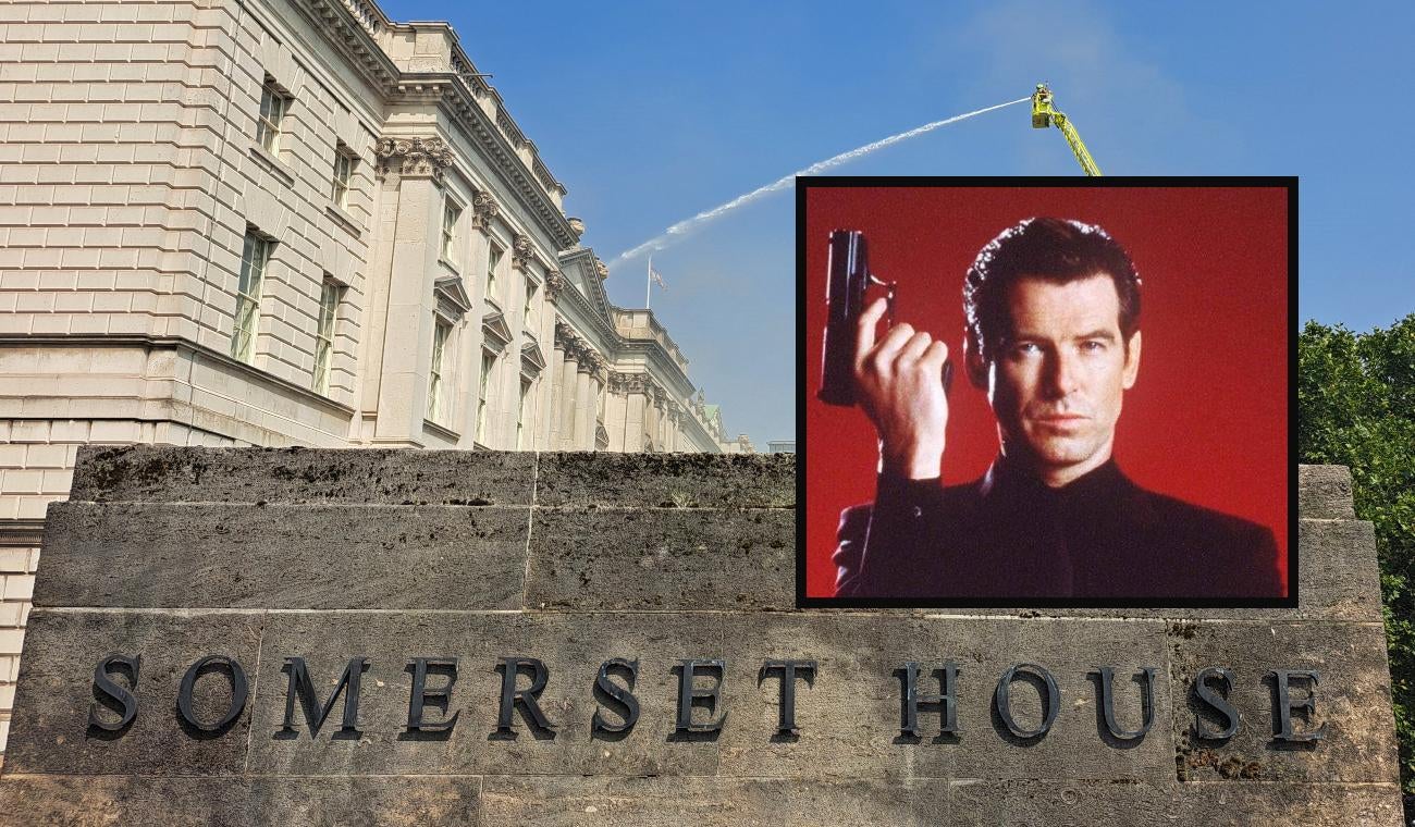 Somerset House, edificio donde se grabaron dos películas de James Bond