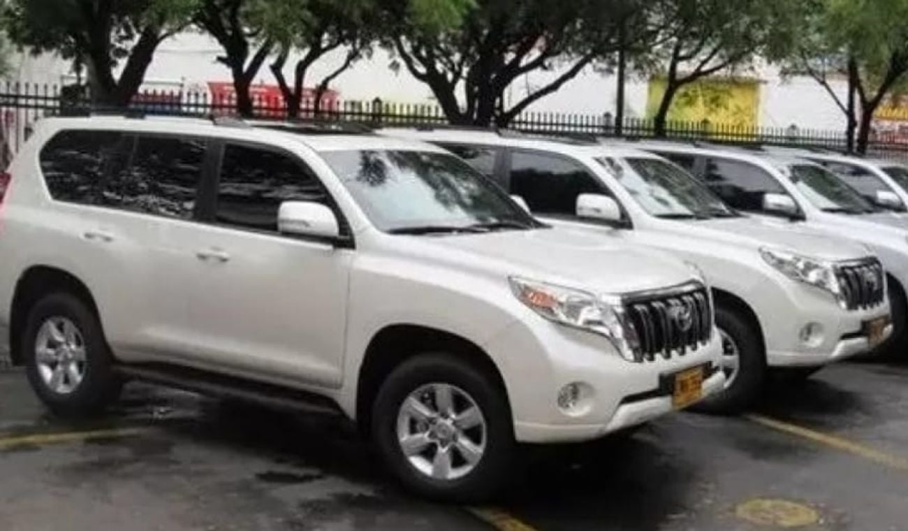 Vehículo de la UNP en Nariño