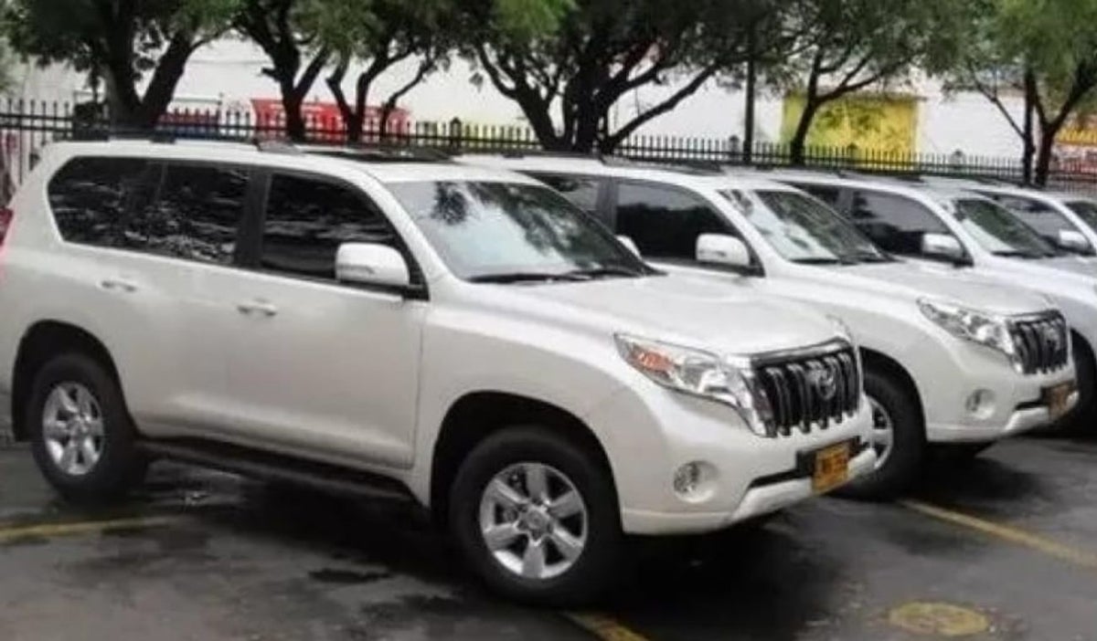 Vehículo de la UNP en Nariño