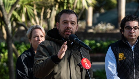 Carlos Fernando Galán emberá l Bogotá l Jul 2024