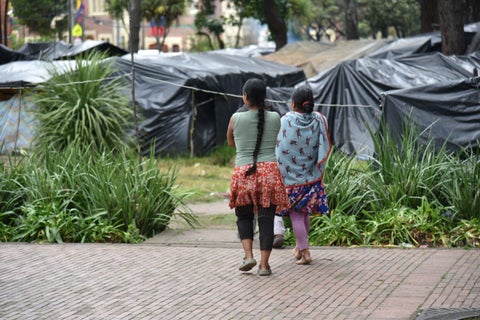 Embera / Bogotá / Violencia / Agosto 2024