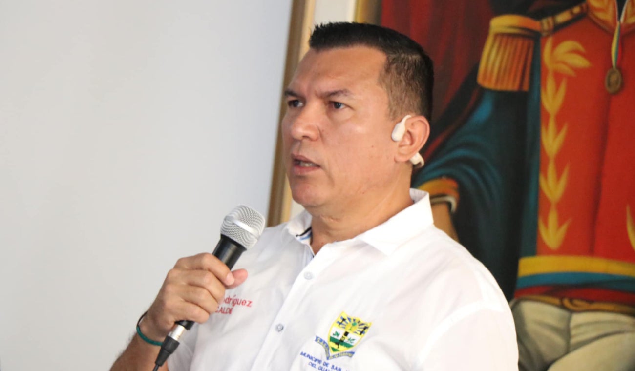 Willy Rodríguez, alcalde de San José del Guaviare