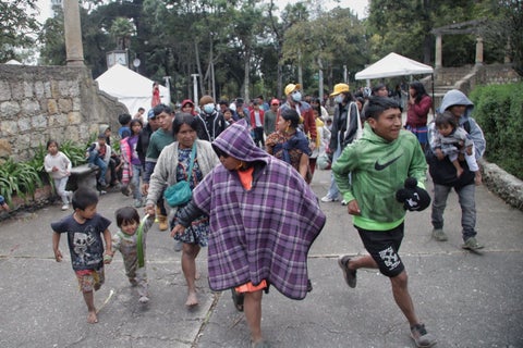 Indígenas emberá asentados en el Parque Nacional