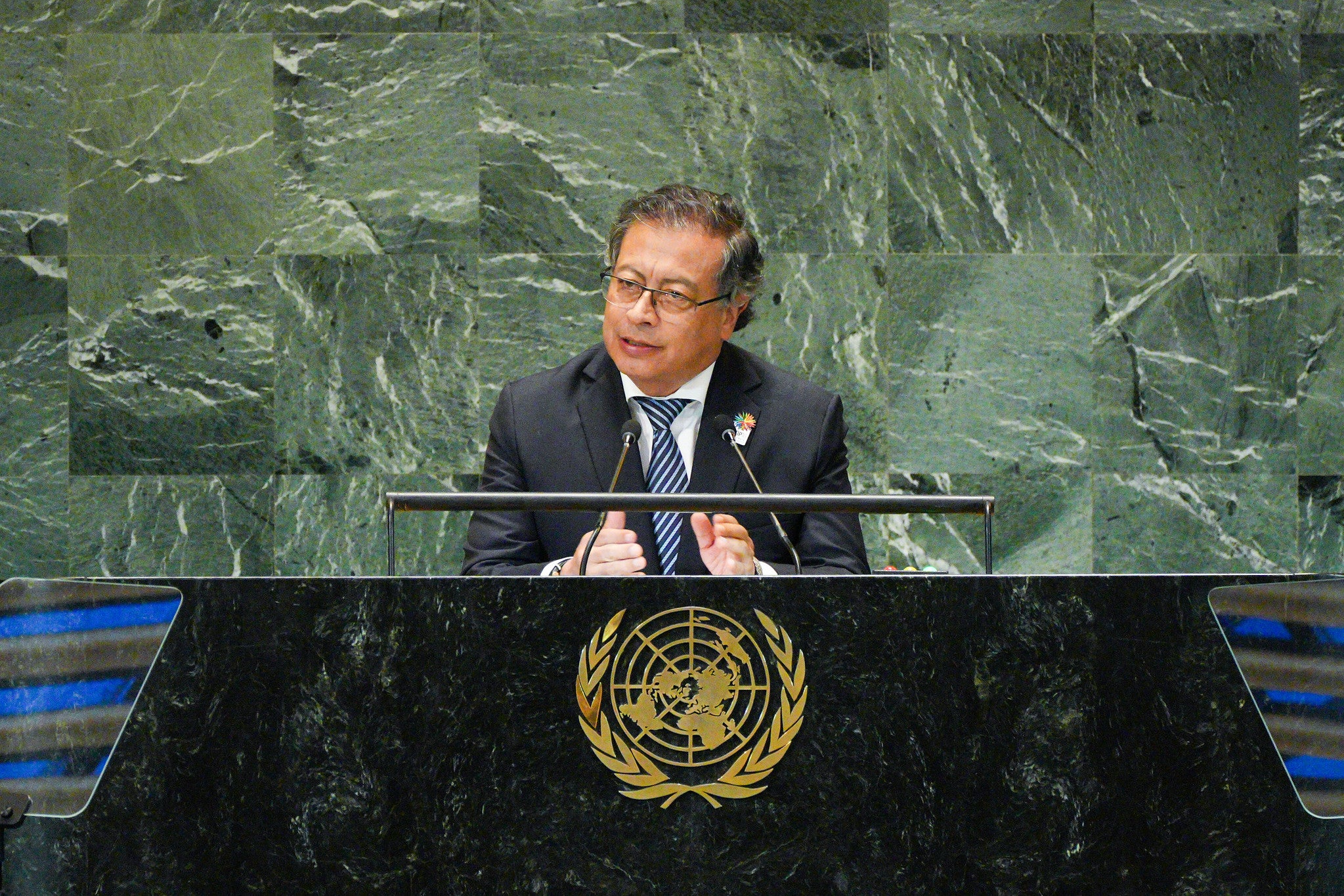 Presidente Gustavo Petro en la ONU