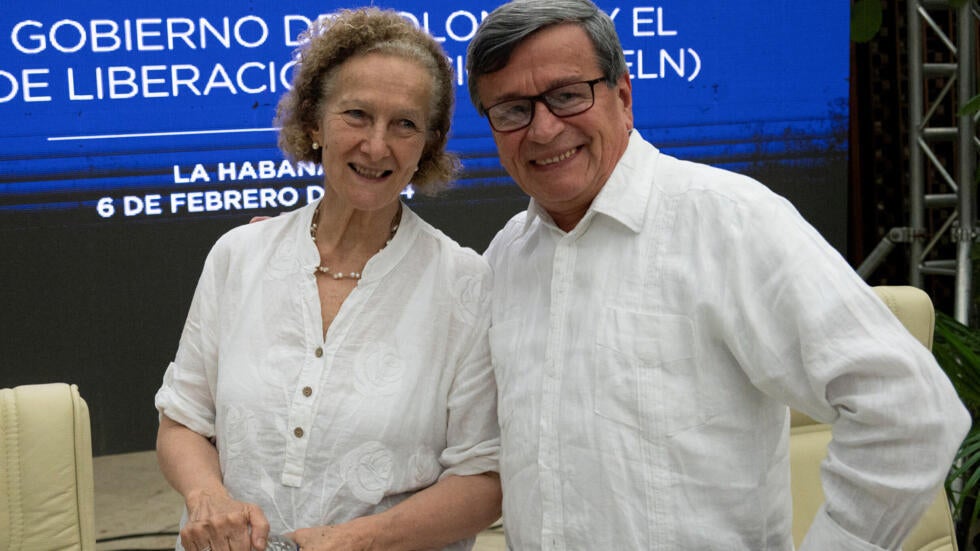 Vera Grabe y Pablo Beltrán
