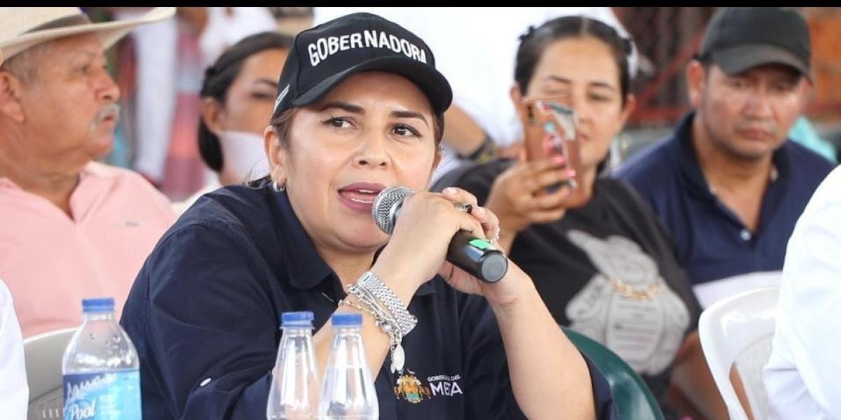 Gobernadora del Meta, Rafaela Cortés | Villavicencio | Septiembre 2024