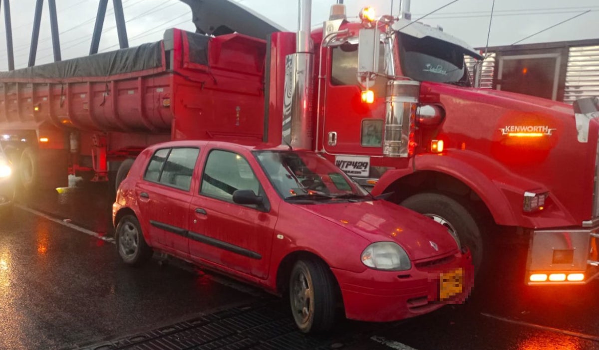 Accidente calle 80